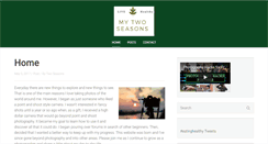 Desktop Screenshot of mytwoseasons.com